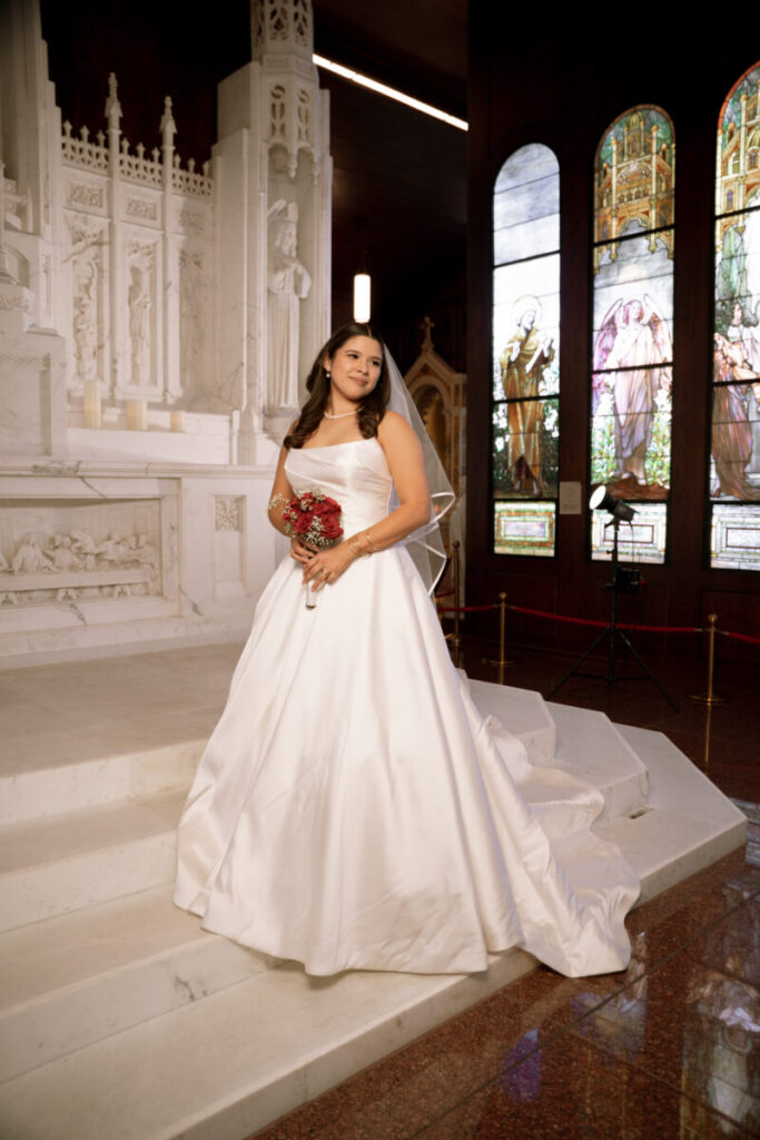 The Wedding of Victoria Gomez & Jason Solis 2 bride alone 2